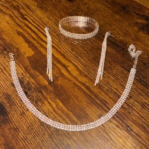 3pc Rhinestone Bridal/Wedding Jewelry Set  *NEW*